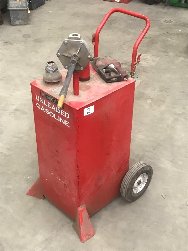 Handy GasCaddy 30Gallon Steel Fue... Loretto Equipment 381 KBID