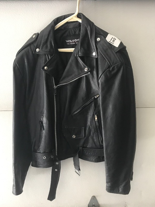 Wilson Size XXL Leather Jacket ...