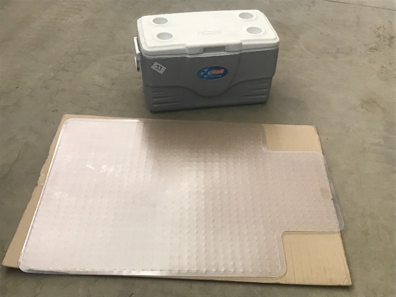 (1) Coleman Xtreme Camp Cooler & (1...
