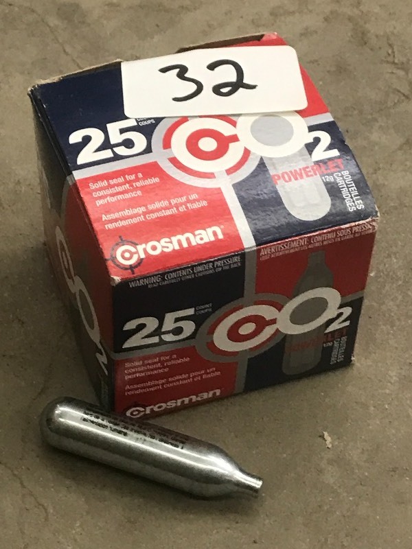 Full Case Of Crosman CO2 Cartridges...