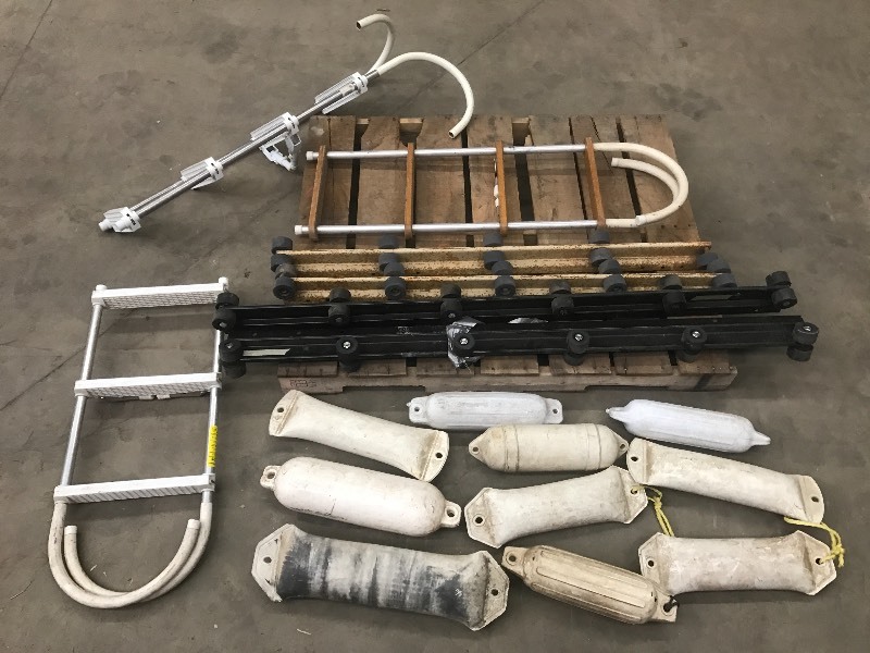 Pallet Lot Of Assorted  Boat Trail...