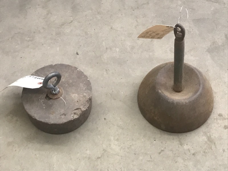 Lot Of (2) Boat Anchors ...