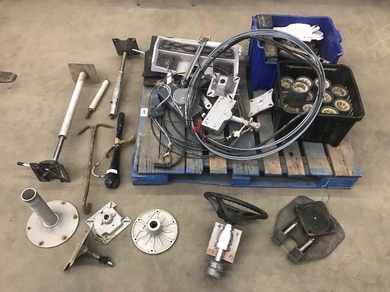 Pallet Lot Of Assorted Marine Stee...