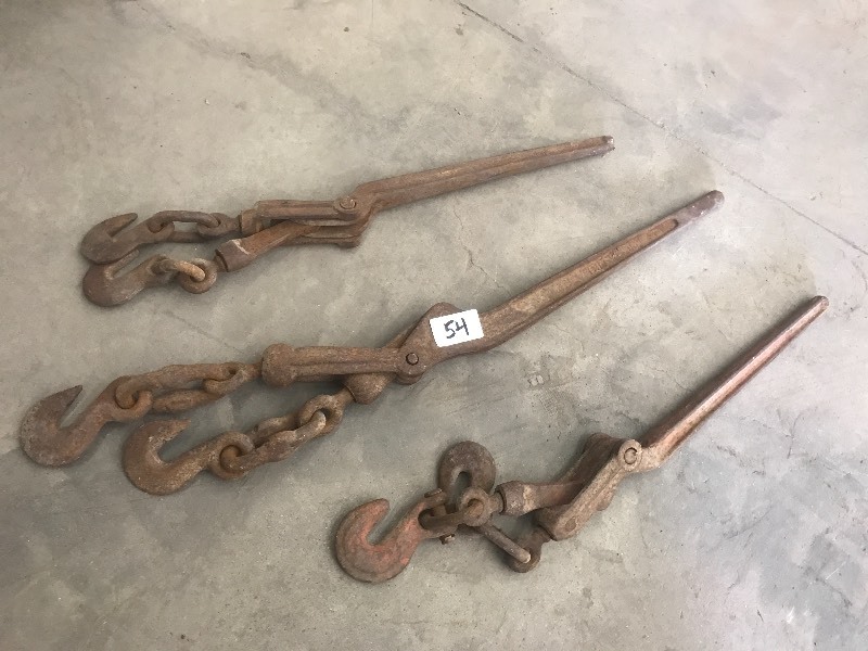 Lot Of (3) Chain Binders ...