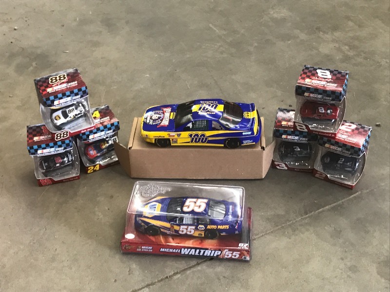 Box Of Assorted Collectible Nascar ...
