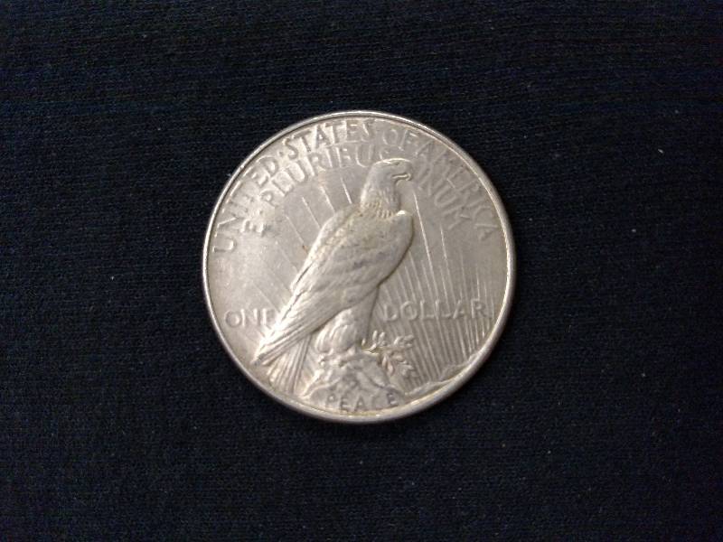 1923 D Peace Silver Dollar...