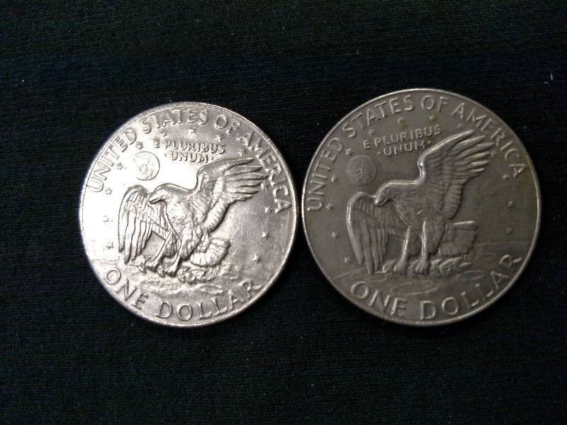 1978 & 1978 D Eisenhower Dollars...