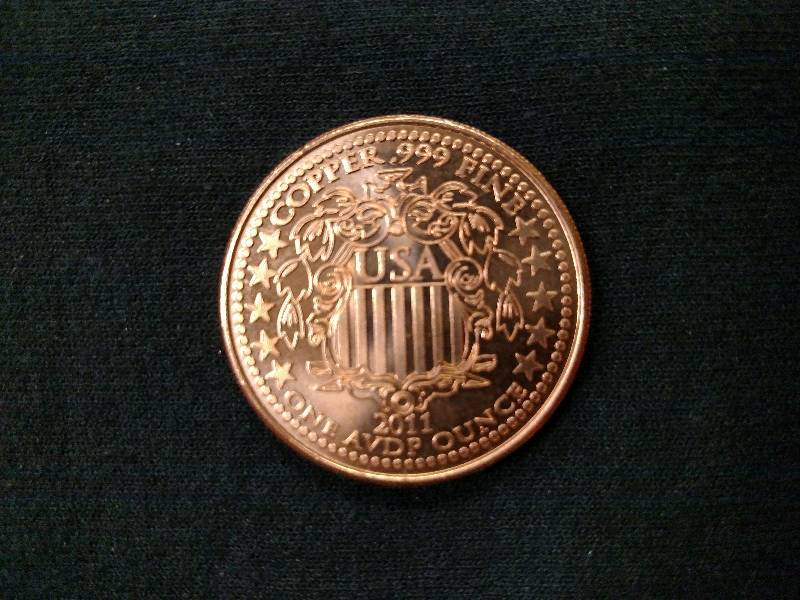 Seated Liberty One Ounce .999 Coppe...
