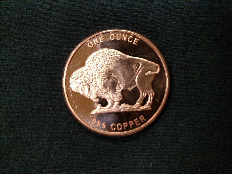 Indian Head One Ounce .999 Copper C...