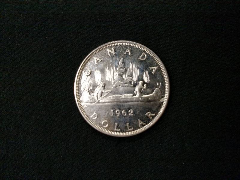 1962 Canadian Silver Dollar .80 Sil...