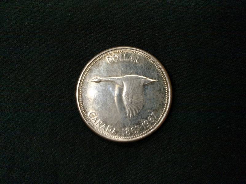1967 Canadian Silver Dollar .80 Sil...