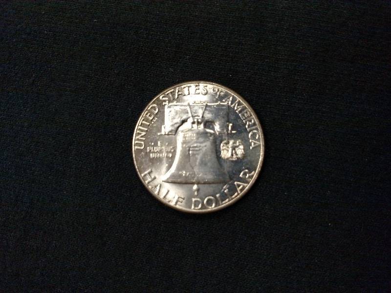 1959 Franklin Silver Half Dollar...