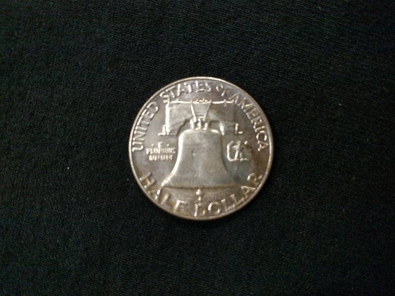 1960 Franklin Silver Half Dollar...