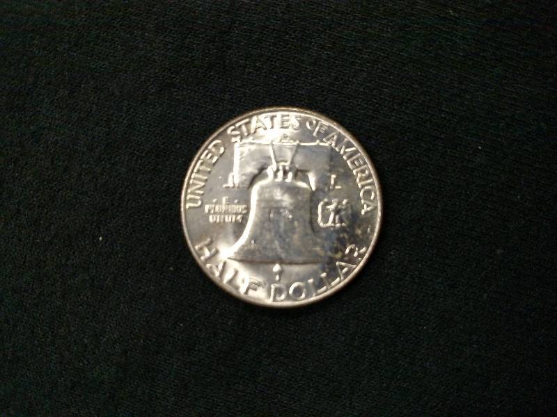 1960 D Franklin Silver Half Dollar...