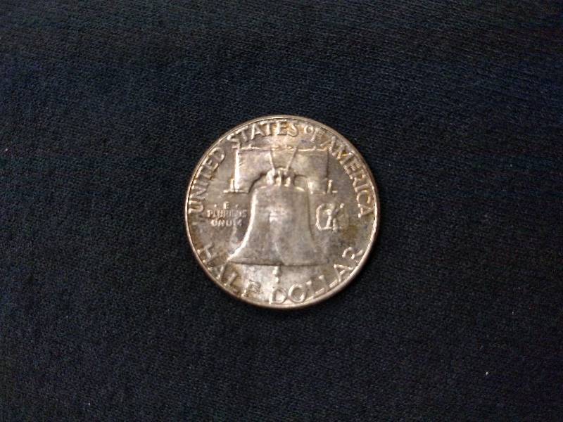 1962 Franklin Silver Half Dollar...