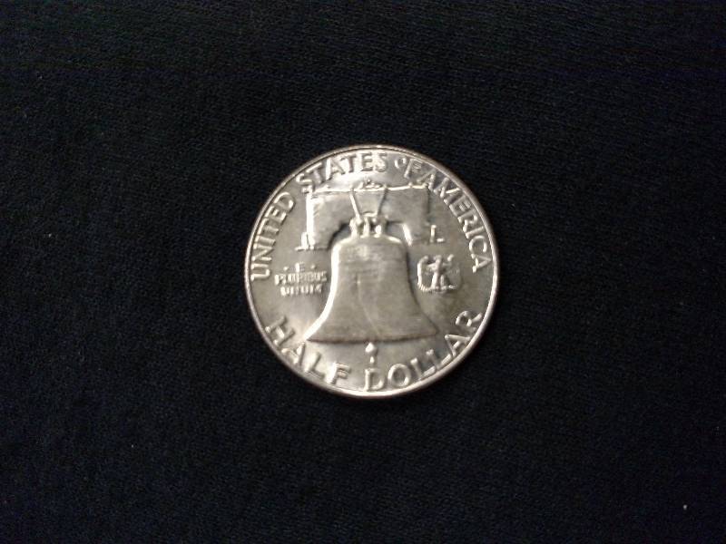1963 D Franklin Silver Half Dollar...