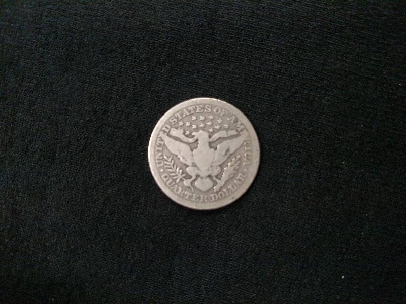 1902 Barber Silver Quarter...
