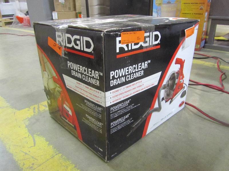 lot 37 image: RIDGID PowerClear Drain Cleaner