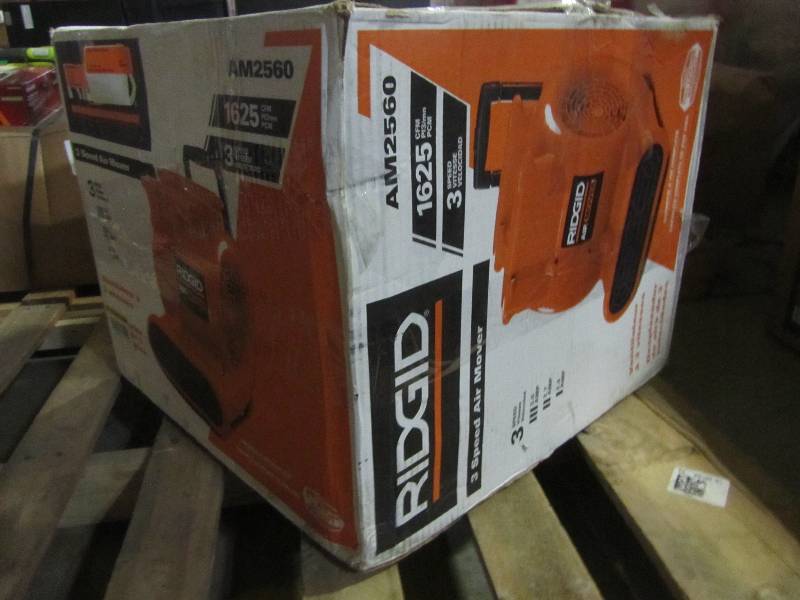 lot 45 image: RIDGID 1625 CFM Air Mover