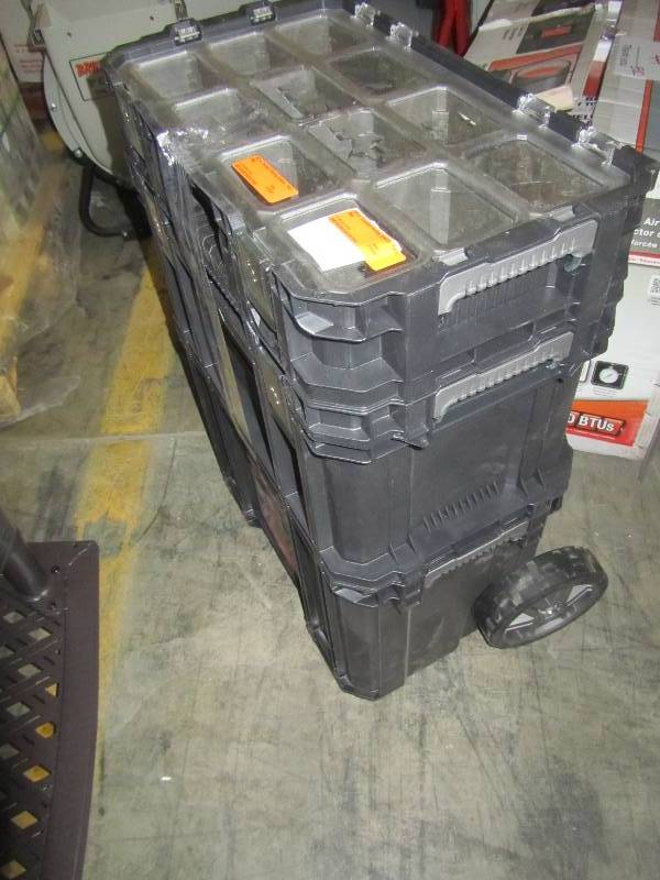 lot 58 image: Husky 22 in. Connect Rolling System Tool Box
