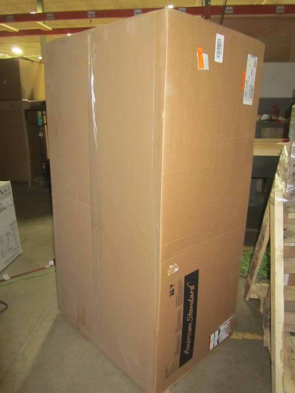 lot 88 image: American Standard Cadet 5 ft. x 32 in. Left Drain EverClean Whirlpool Tub with Integral Apron in White