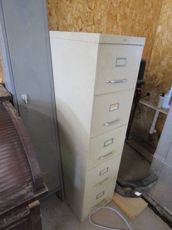 lot 131 image: File Cabinet & Locker Fronts