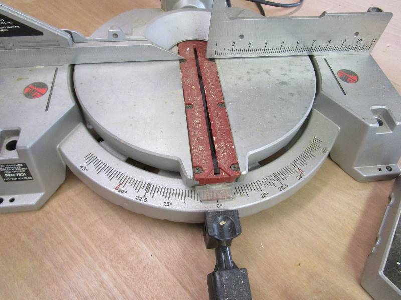 lot 22 image: Pro-Tech Miter Saw