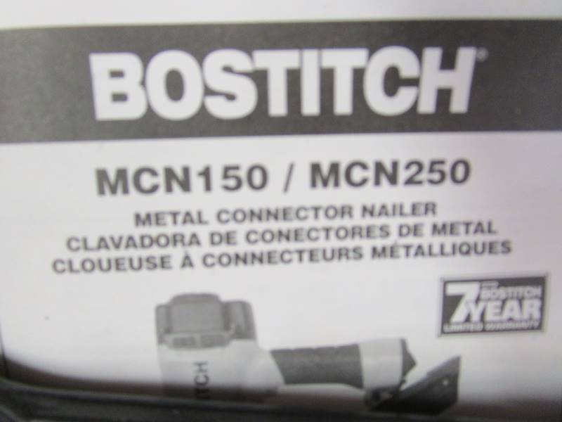 lot 39 image: Bostitch Metal Connector Nailer