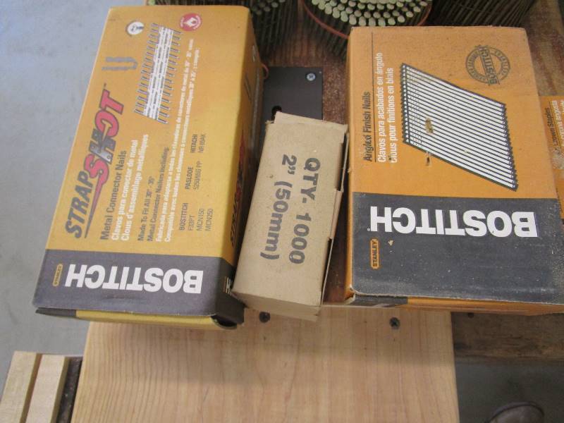 lot 70 image: Bostitch & Duo-Fast Nails & Brads for Air Nailers