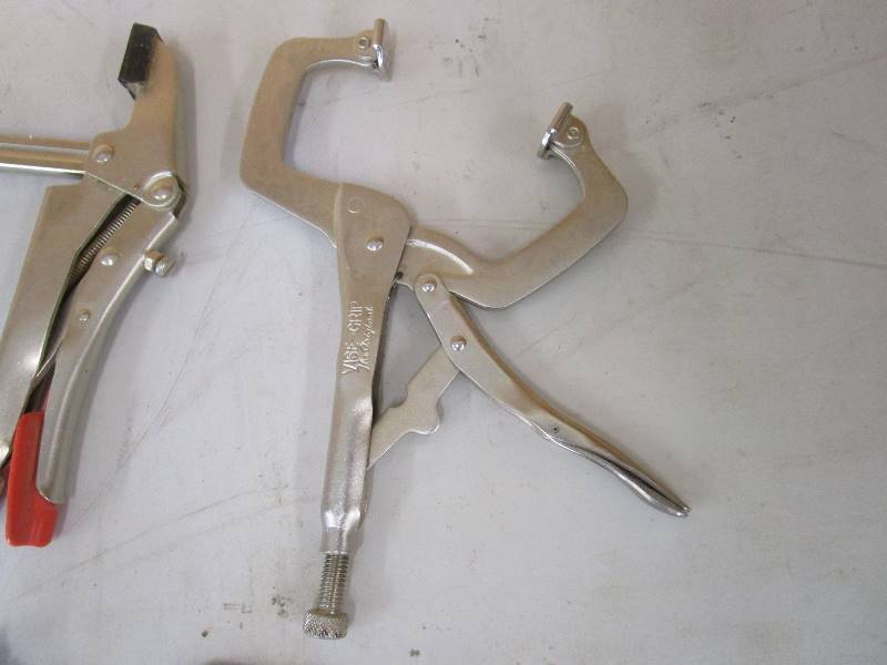 lot 92 image: (5) Vise Grips