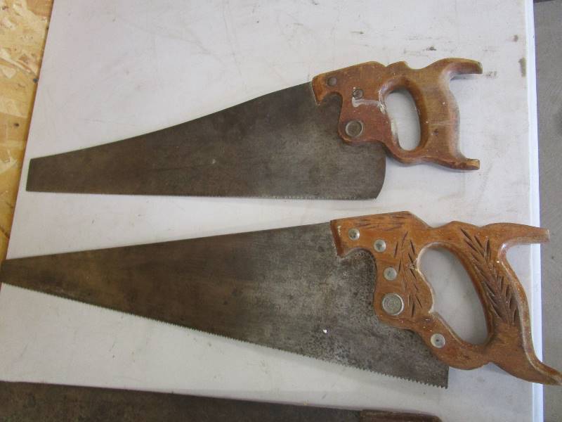 lot 101 image: Hand Saws