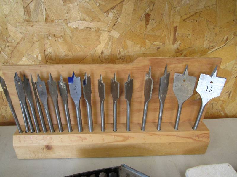 lot 105 image: Misc Drill Bits (see pics)