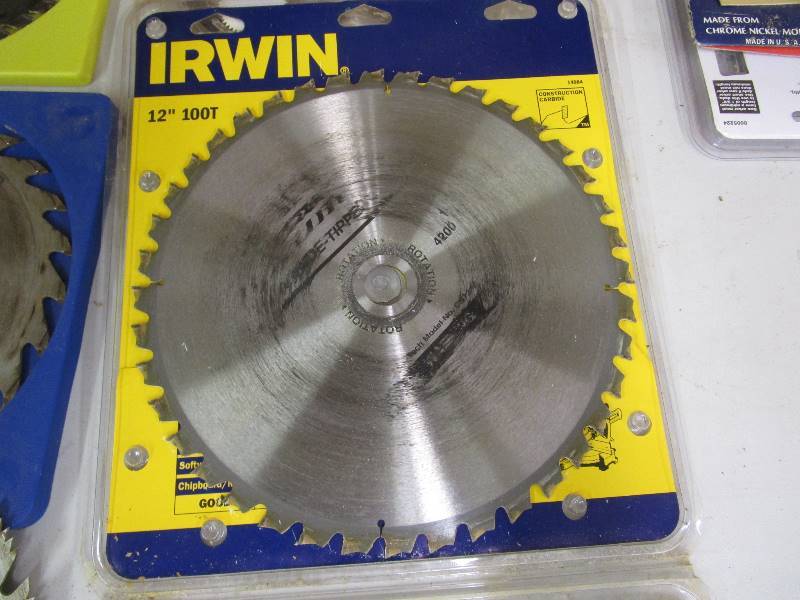 lot 142 image: Saw Blades (see pics)