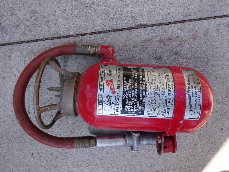 Vintage fire extinguisher