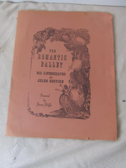 lot 99 image: 6 Lithograph Print Folio - 1945 - Jules Bouvier