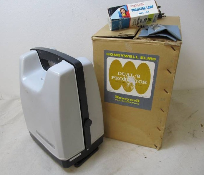 lot 144 image: Vintage Honeywell Elmo Dual 8 Projector