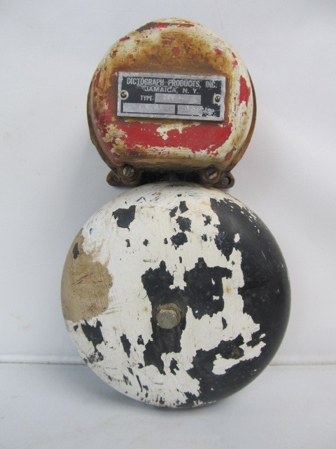 lot 16 image: Vintage Industrial Fire Alarm Bell