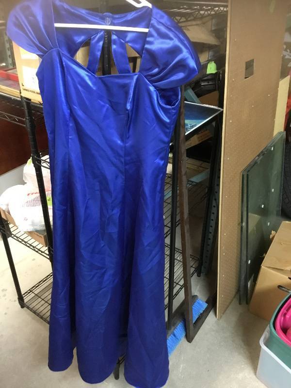 Blue Prom Dress - size 1718 - Alfred Angelo