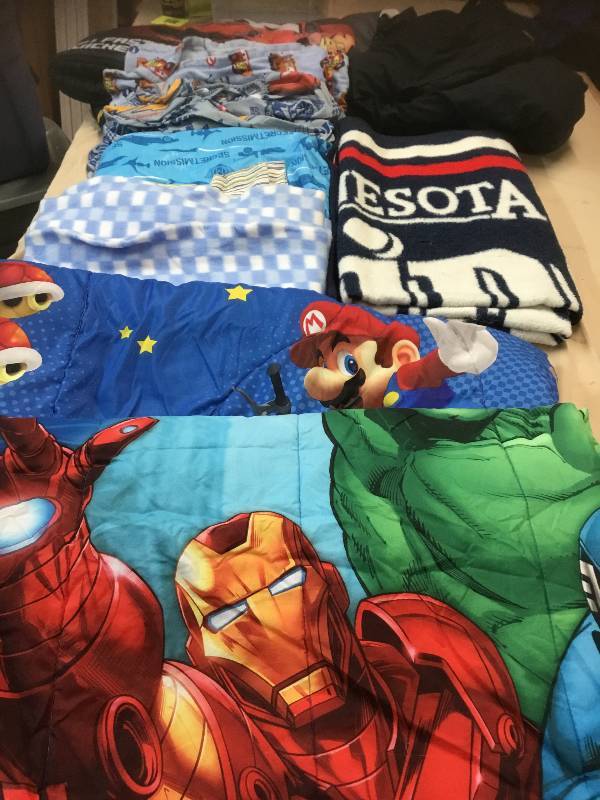 Kids Blankets - Mario, Cars, Advengers, Blankets and Sheets