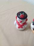 Salt and Pepper Shaker - Snowman