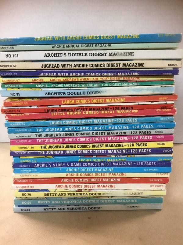 25  Archie - JugHead - Little Archie - Laugh Comic Digest - Betty And Veronica