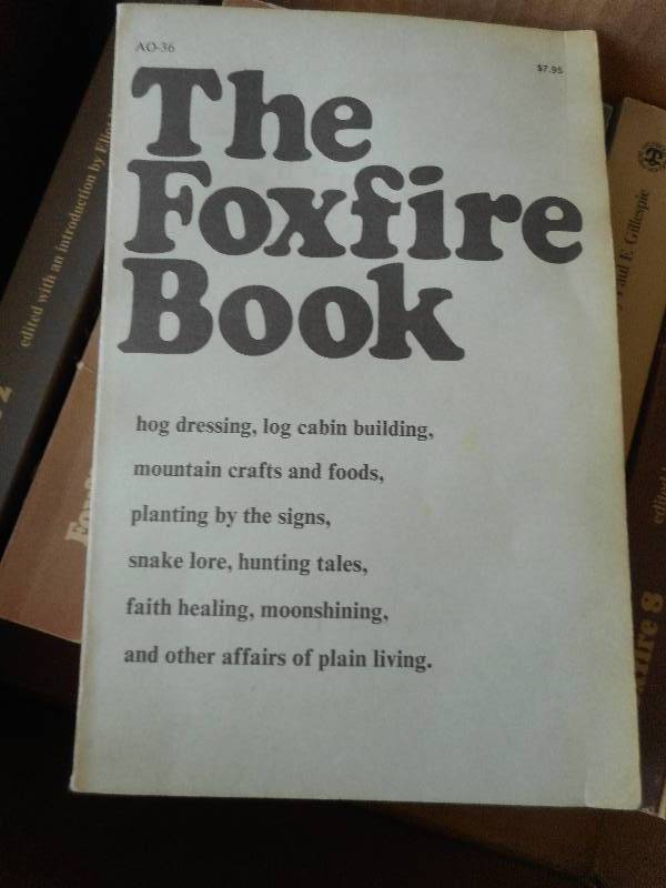 Vintage Set of 10 Foxfire Books