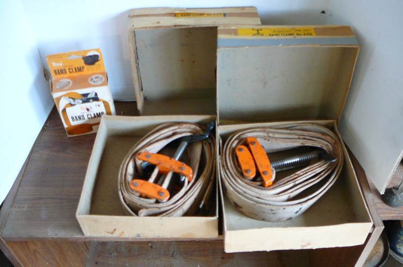 lot 42 image: Band clamps
