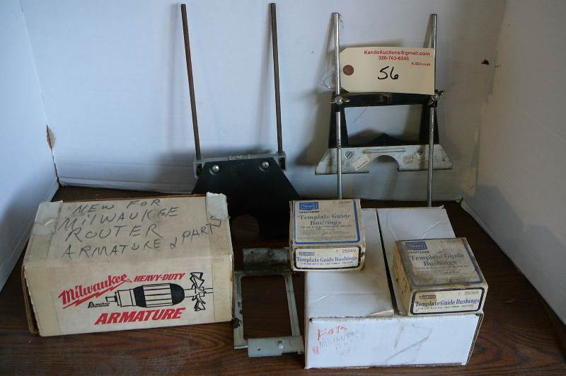 lot 56 image: Router Parts