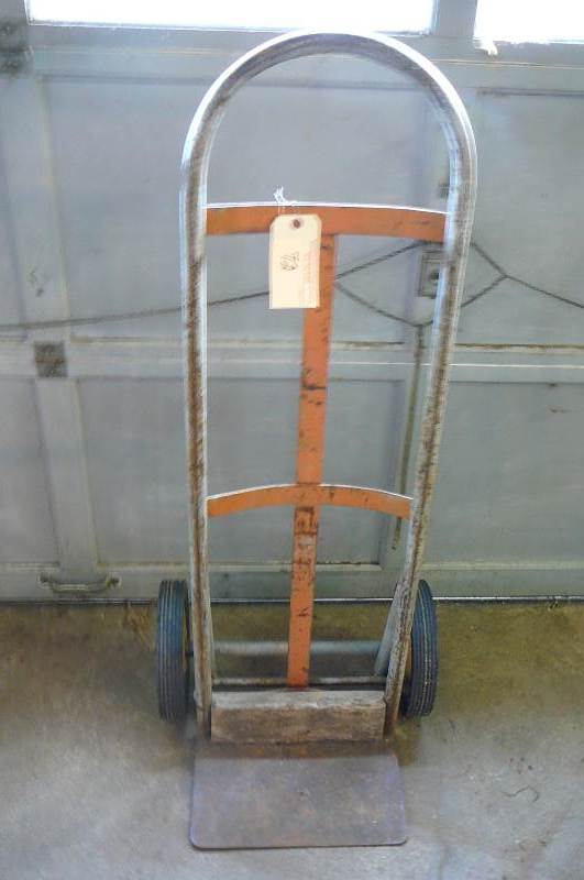 lot 72 image: Two wheel cart