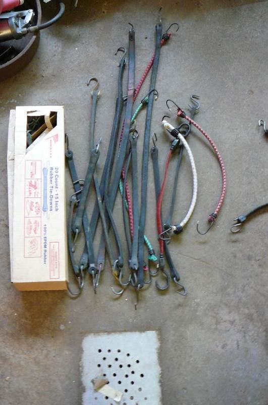 lot 78 image: Rubber tie downs