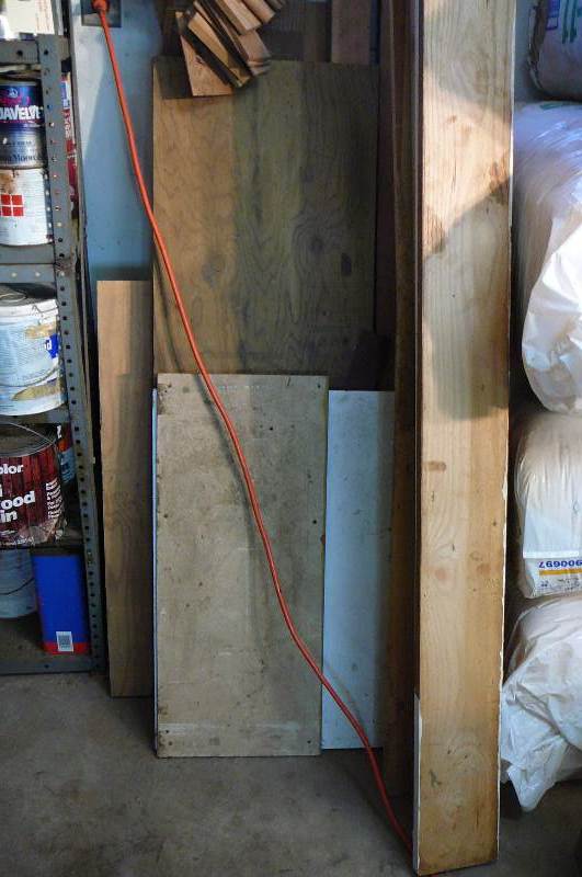 lot 79 image: Lumber Misc. boards, some oak