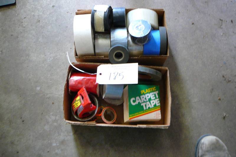lot 185 image: Miscellaneous Tape