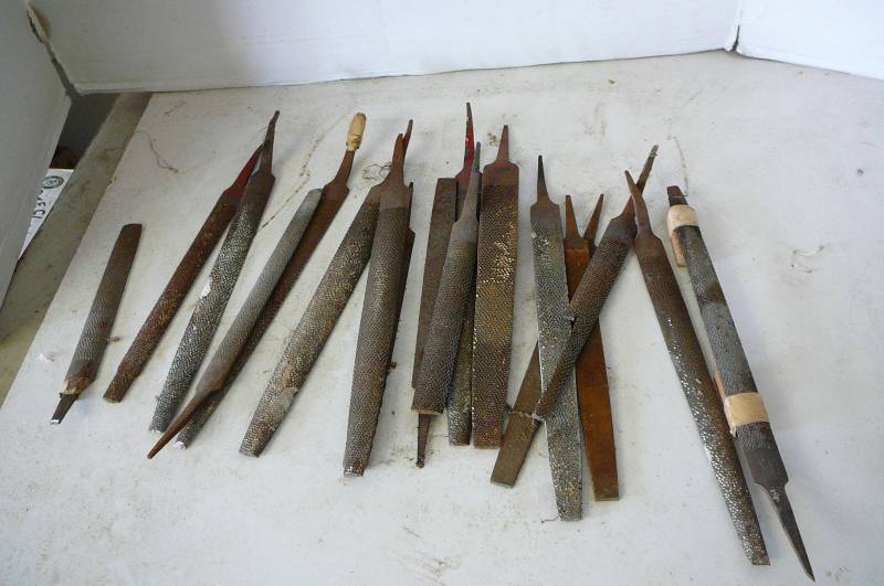 lot 204 image: Metal & Wood files