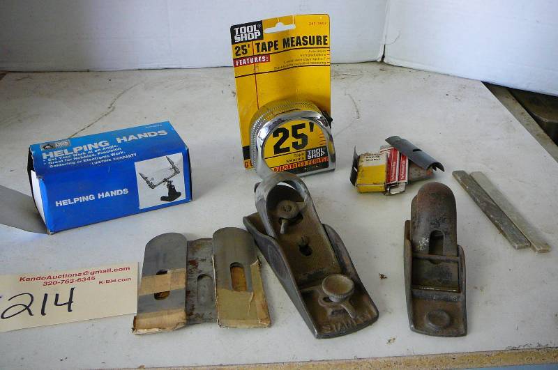 lot 214 image: Hand Tools